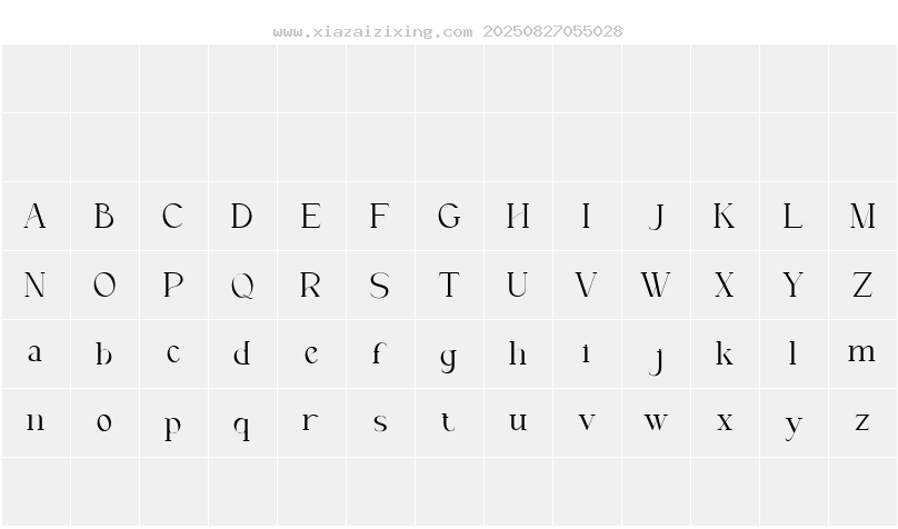 字符映射圖