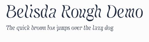 Belisda Rough Demo預覽圖
