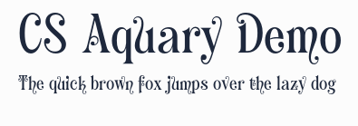 CS Aquary Demo預覽圖