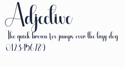 Adjective預覽圖