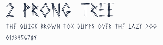 2 Prong Tree預覽圖