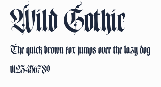 Wild Gothic預覽圖