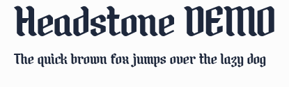 Headstone DEMO預覽圖