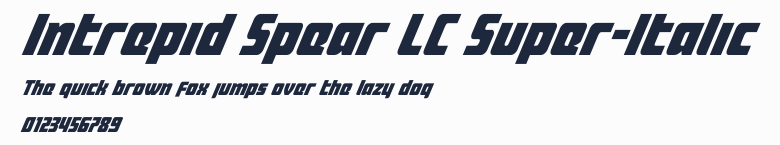 Intrepid Spear LC Super-Italic預覽圖