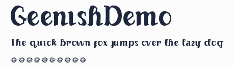 GeenishDemo預覽圖