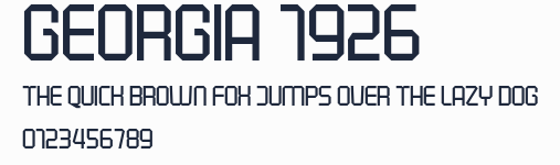 Georgia 1926預覽圖
