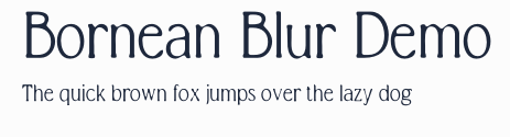 Bornean Blur Demo預覽圖