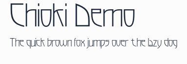 Chioki Demo預覽圖