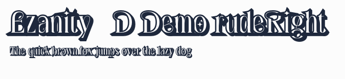 Ezanity 3D Demo rudeRight預覽圖