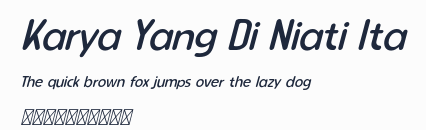 Karya Yang Di Niati Ita預覽圖