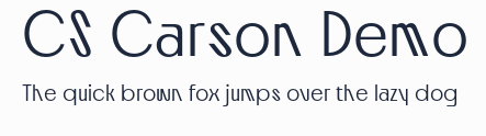 CS Carson Demo預覽圖