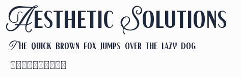 Aesthetic Solutions預覽圖