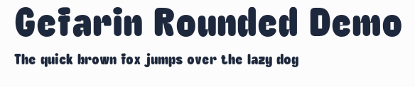 Gefarin Rounded Demo預覽圖