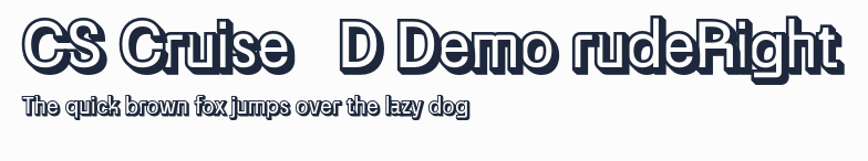 CS Cruise 3D Demo rudeRight預覽圖