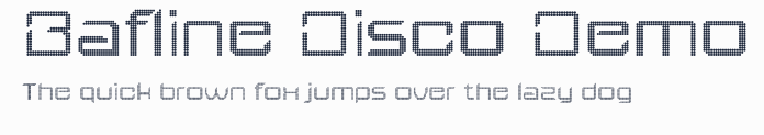 Bafline Disco Demo預覽圖