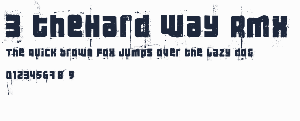3 theHard way RMX預覽圖