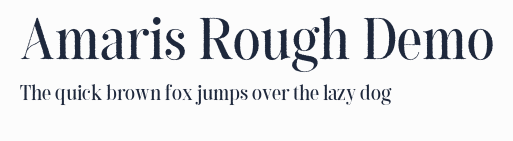 Amaris Rough Demo預覽圖