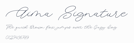 Aima Signature預覽圖