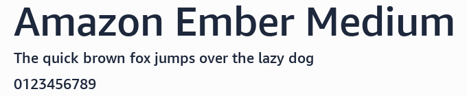 Amazon Ember Medium預覽圖