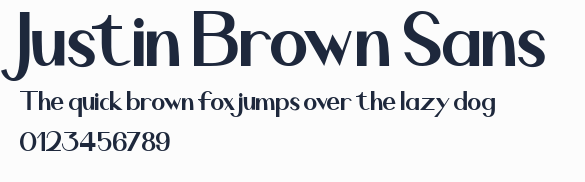 Justin Brown Sans預覽圖