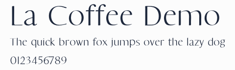 La Coffee Demo預覽圖