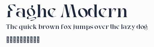 Faghe Modern預覽圖