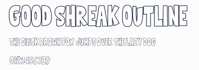Good Shreak Outline預覽圖