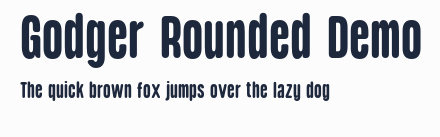 Godger Rounded Demo預覽圖