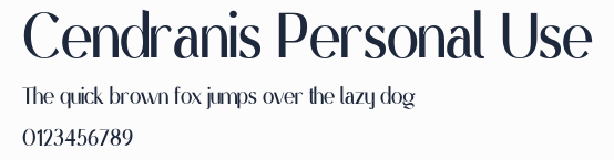 Cendranis Personal Use預覽圖