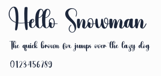 Hello Snowman預覽圖