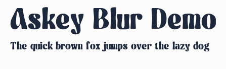 Askey Blur Demo預覽圖