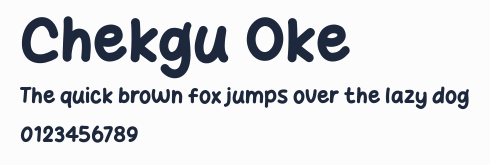 Chekgu Oke預覽圖