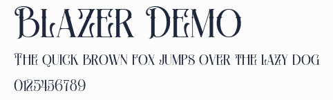 Blazer Demo預覽圖