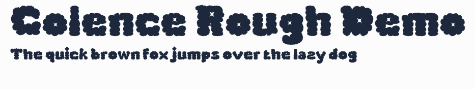 Colence Rough Demo預覽圖