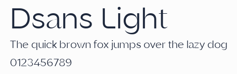 Dsans Light預覽圖