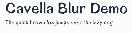 Cavella Blur Demo預覽圖