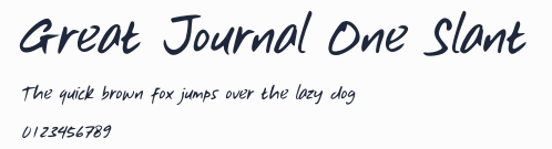 Great Journal One Slant預覽圖