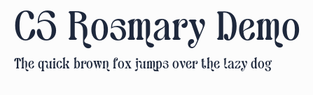 CS Rosmary Demo預覽圖