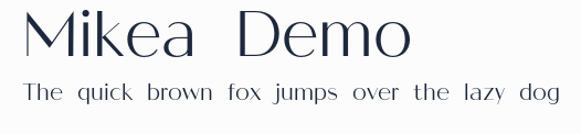Mikea Demo預覽圖