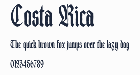 Costa Rica預覽圖