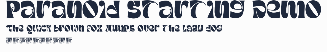 Paranoid Starting Demo預覽圖