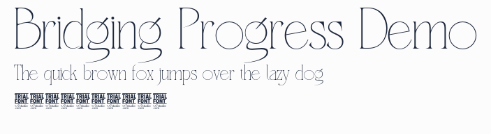 Bridging Progress Demo預覽圖