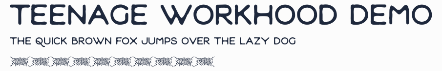 Teenage Workhood Demo預覽圖