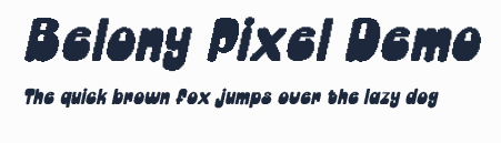 Belony Pixel Demo預覽圖
