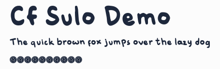 CF Sulo Demo預覽圖