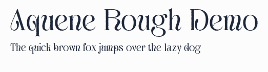 Aquene Rough Demo預覽圖