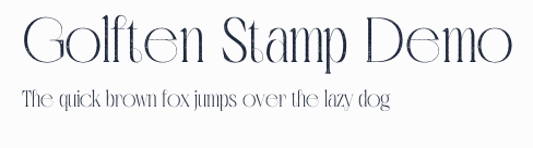 Golften Stamp Demo預覽圖