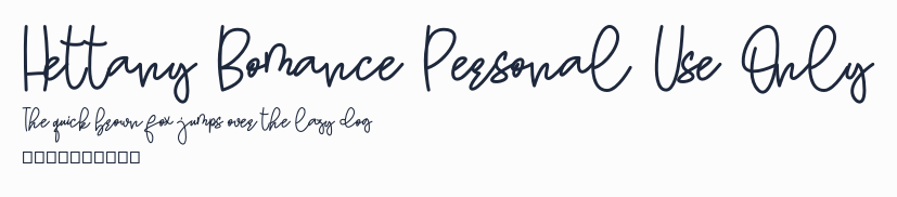 Hettany Bomance Personal Use Only預覽圖