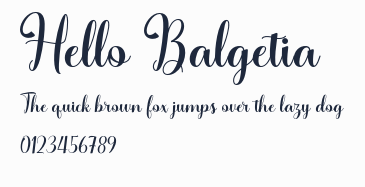 Hello Balgetia預覽圖
