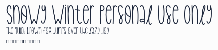Snowy Winter Personal Use Only預覽圖